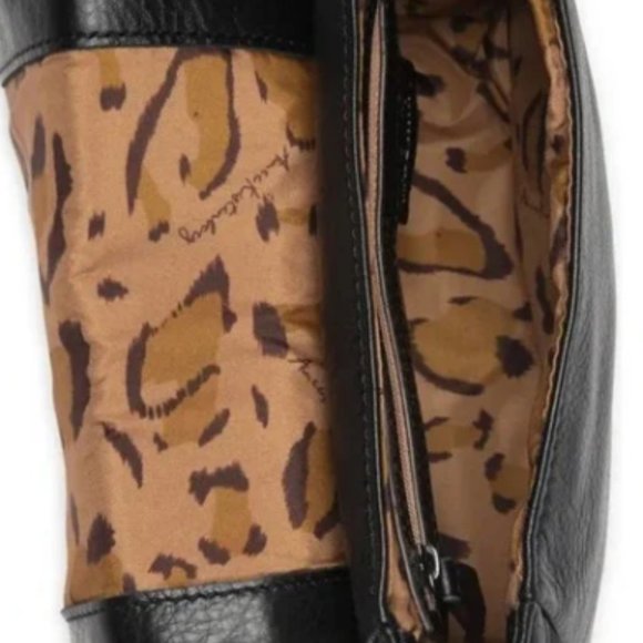 Aimee Kestenberg Sorrento Cheetah Printed Calf Hair Crossbody Bag NEW - Picture 3 of 5